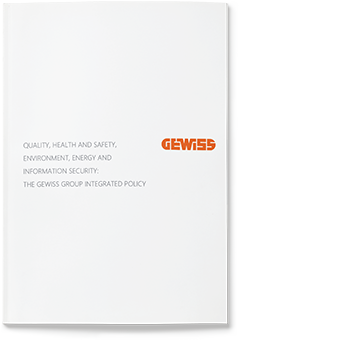 The GEWISS Group integrated policy